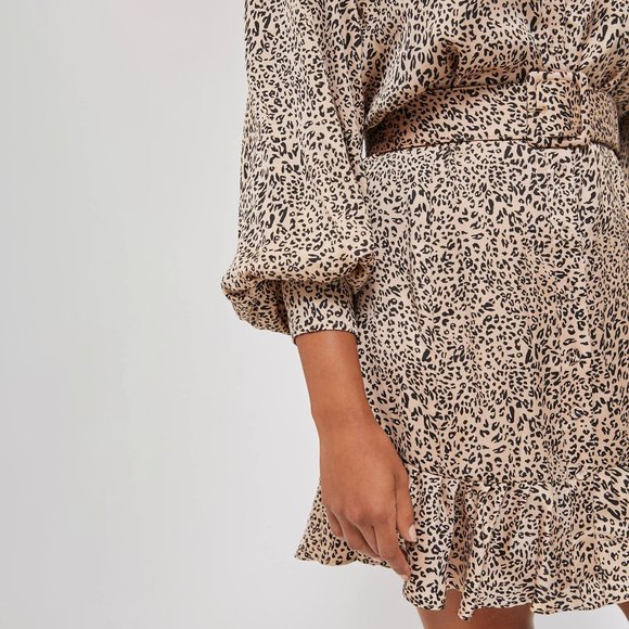 Anthropologie Laurie Cheetah Mini Dress - Picture 5 of 6